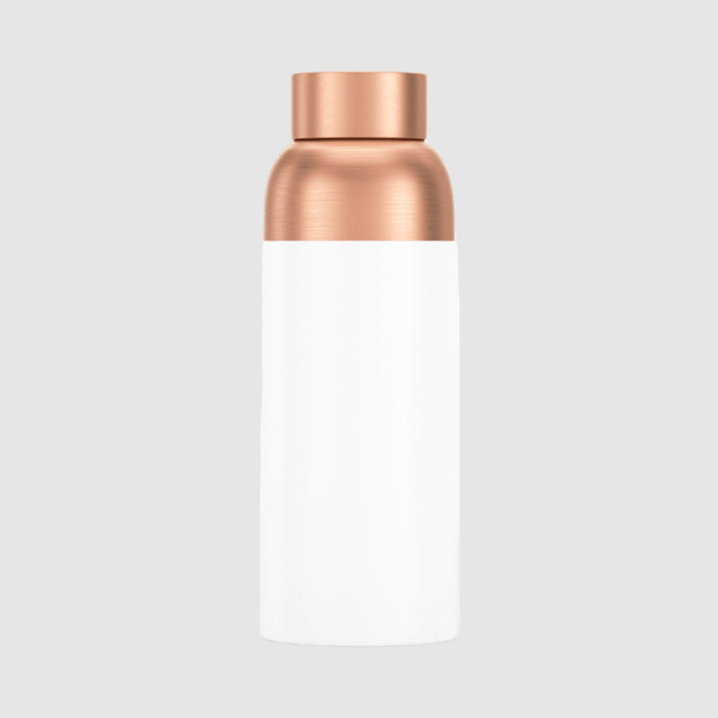 Paani Pure Copper Water Bottle 700ML White Yes