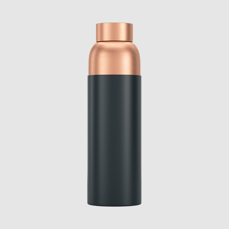Paani Pure Copper Water Bottle 900ML Black Yes