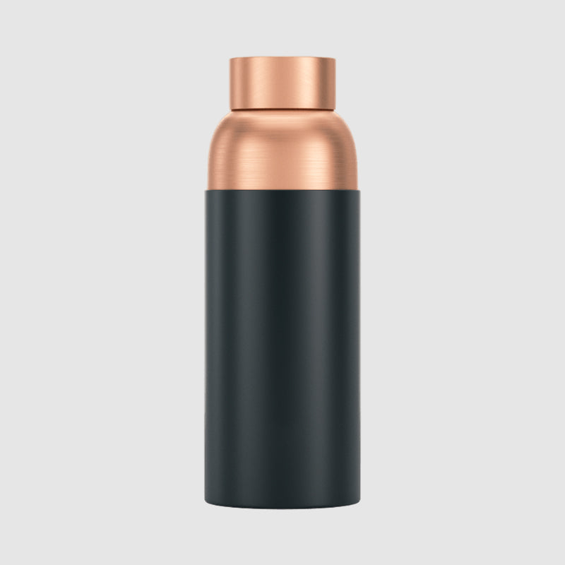 Paani Pure Copper Water Bottle 700ML Black Yes