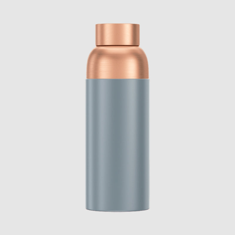 Paani Pure Copper Water Bottle 700ML Grey Yes