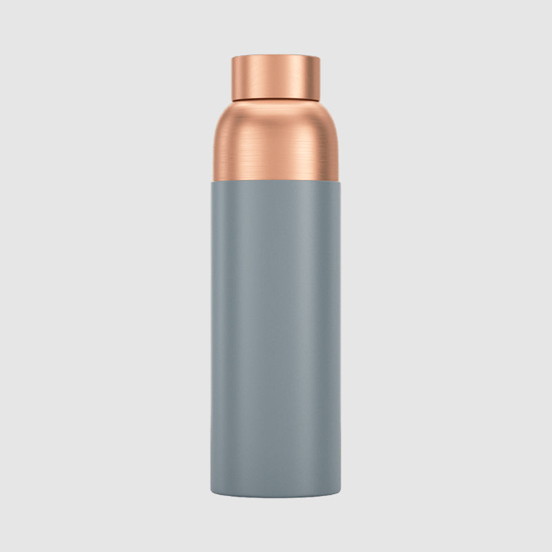 Paani Pure Copper Water Bottle 900ML Grey Yes