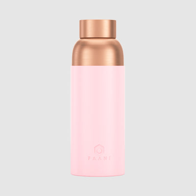 Paani® - Copper Bottle - Pink 700ML