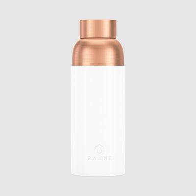 Paani® - Copper Bottle - White 700ML