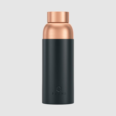 Paani® - Copper Bottle - Black 700ML