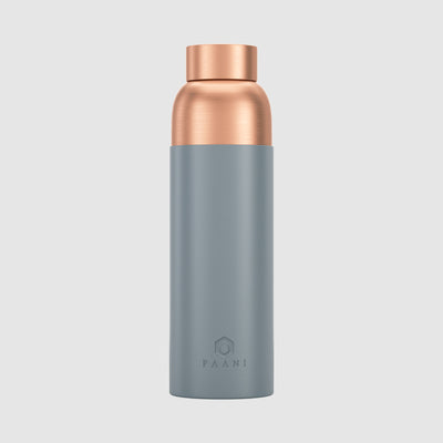 Paani® - Copper Bottle - Grey 900ML