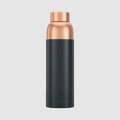 Paani® - Copper Bottle - Black 900ML