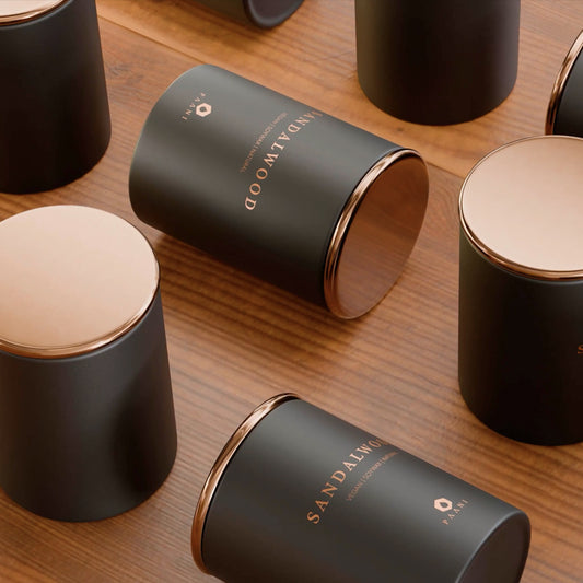 sandalwood Pure Soy Wax Candle