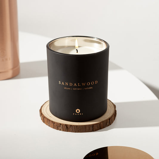 sandalwood Pure Soy Wax Candle
