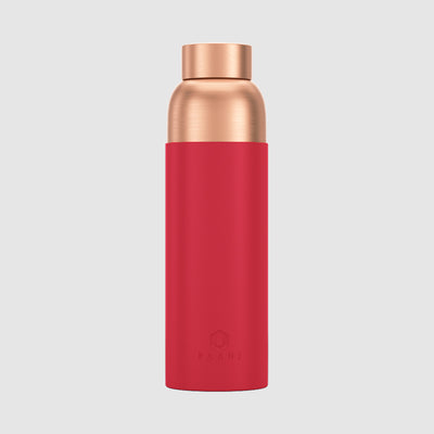 Paani® - Copper Bottle - Red 900ML