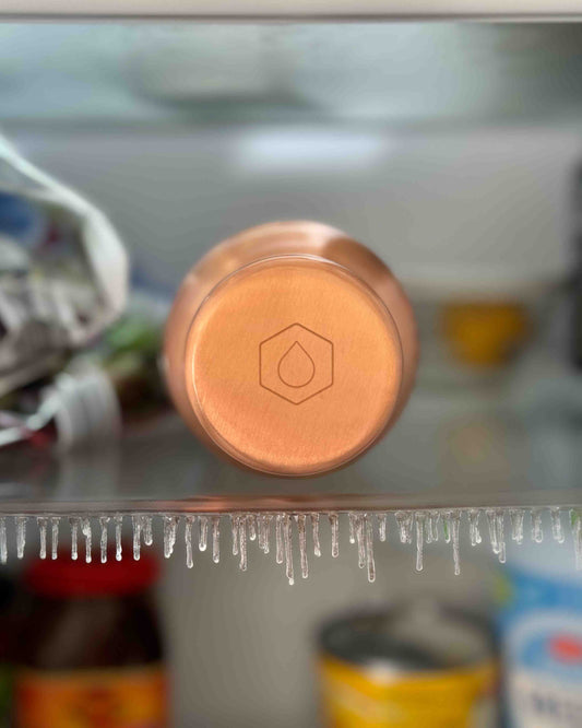 CAN A COPPER WATER BOTTLE BE KEPT IN THE FRIDGE?
