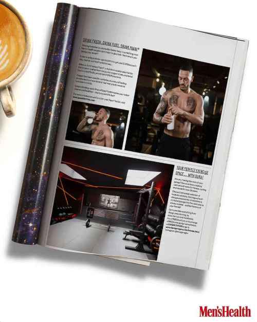 Paani Bottles featured in Men's Health UK