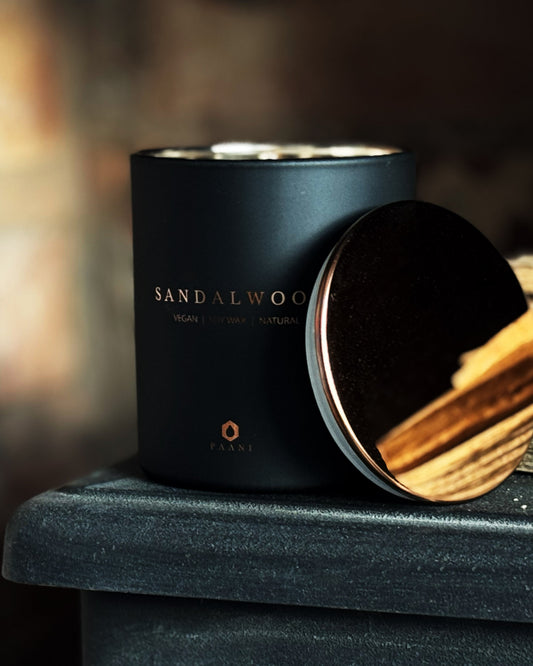 paani sandlewood candle