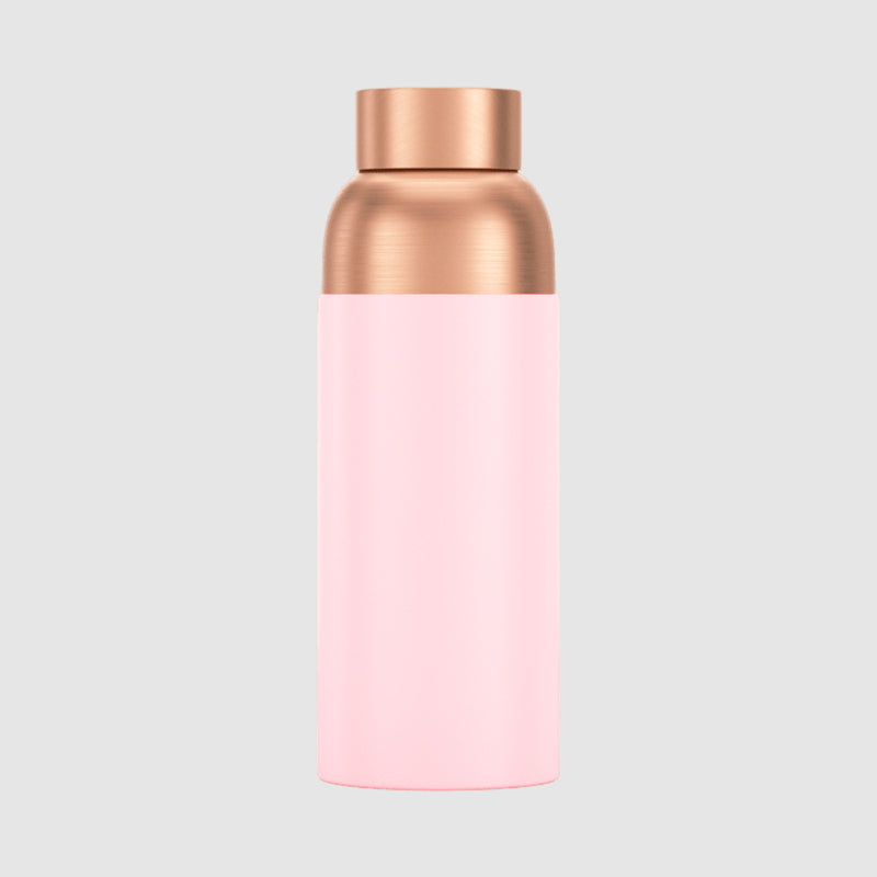 Paani Pure Copper Water Bottle 700ML Pink Yes