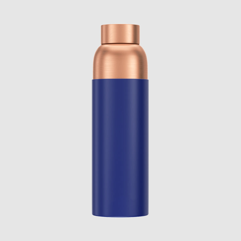 Paani Pure Copper Water Bottle 900ML Blue Yes
