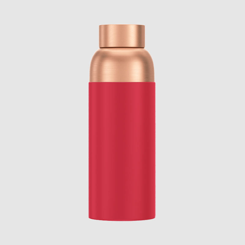 Paani Pure Copper Water Bottle 700ML Red Yes