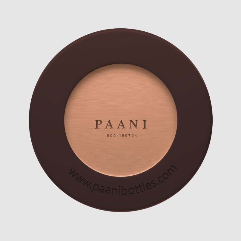 Paani Pure Copper Water Bottle 900ML Brown No