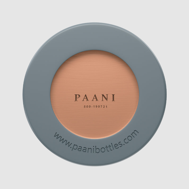 Paani Pure Copper Water Bottle 900ML Grey