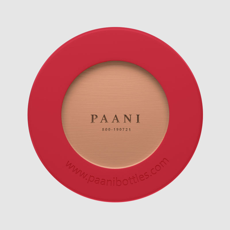 Paani Pure Copper Water Bottle 900ML Red No
