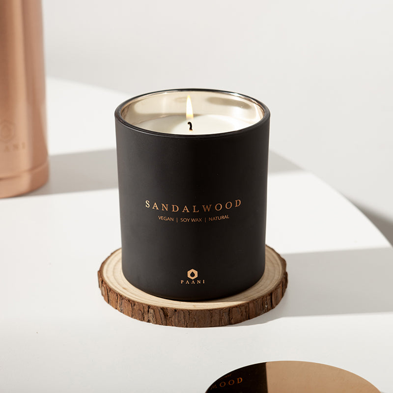 sandalwood Pure Soy Wax Candle