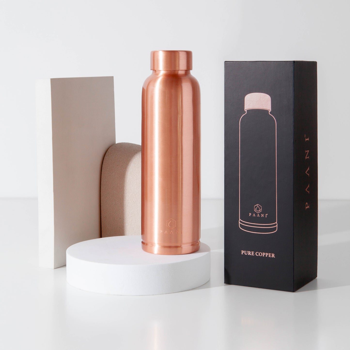 Paani Pure Copper Water Bottle 900ML